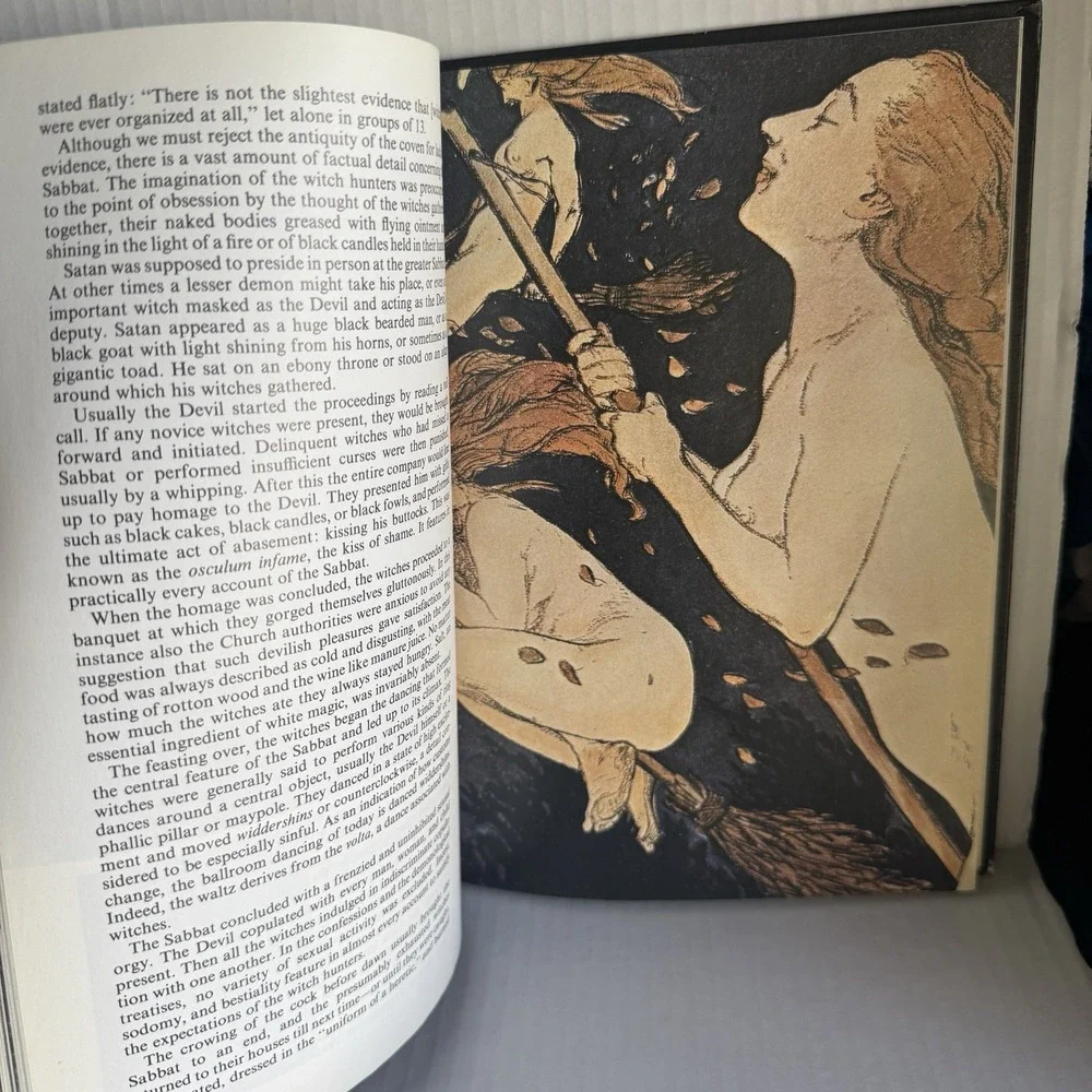 Vintage 1976 The Supernatural Series Witches & Witchcraft Hardcover‎ Book